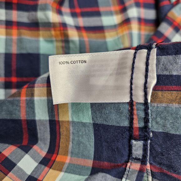 Duluth Trading Co Untucked BBQ Button-Up Shirt Mens 2XL Relaxed Fit Short Sleeve - Picture 4 of 8